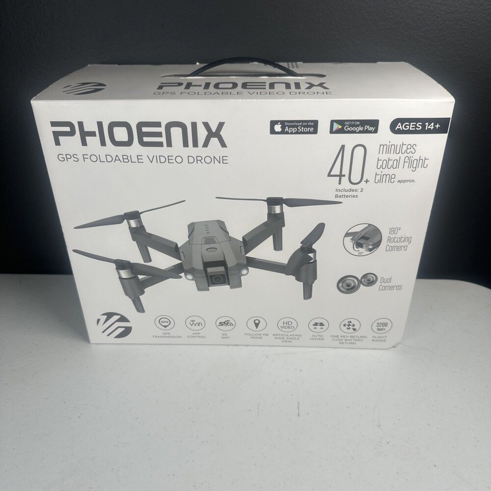 Vivitar DRC-LSX10-NOC Phoenix Foldable Camera Drone